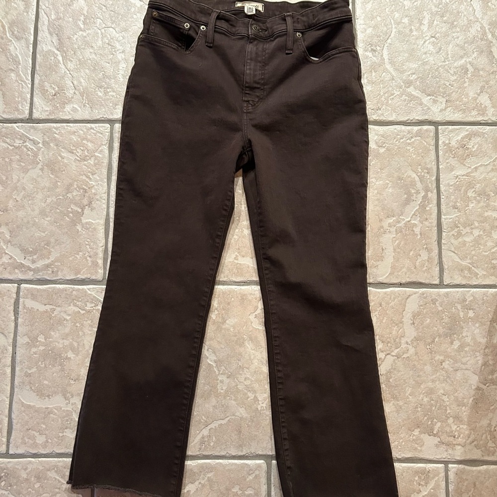 Madewell Women’s high-rise Kick out Jeans Size 30 - Picture 6 of 8